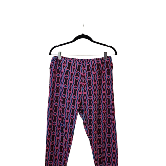 🍁LuLaRoe Women's Plus Size Patterned Leggings - Picture 2 of 5
